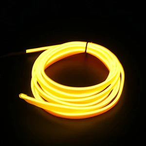 Vibrant USB LED Car Interior Lighting Strip - Flexible Neon Atmosphere Lamp for Ultimate Ambiance